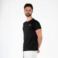Sportshirt Feather schwarz L