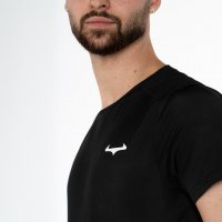 Sportshirt Feather schwarz L